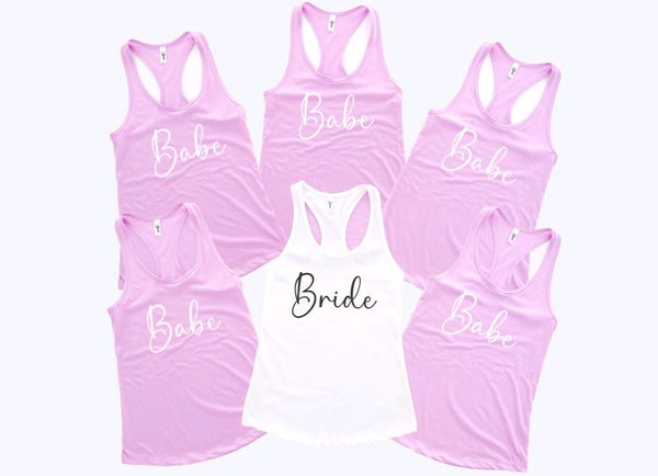 Bride & Babe Vol.2 Bachelorette Tanks