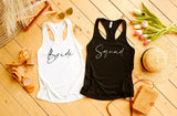 Bride & Squad Bachelorette Tanks