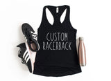 Custom Racerback Tank Top